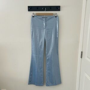 Shiny “Bisou Bisou” pants